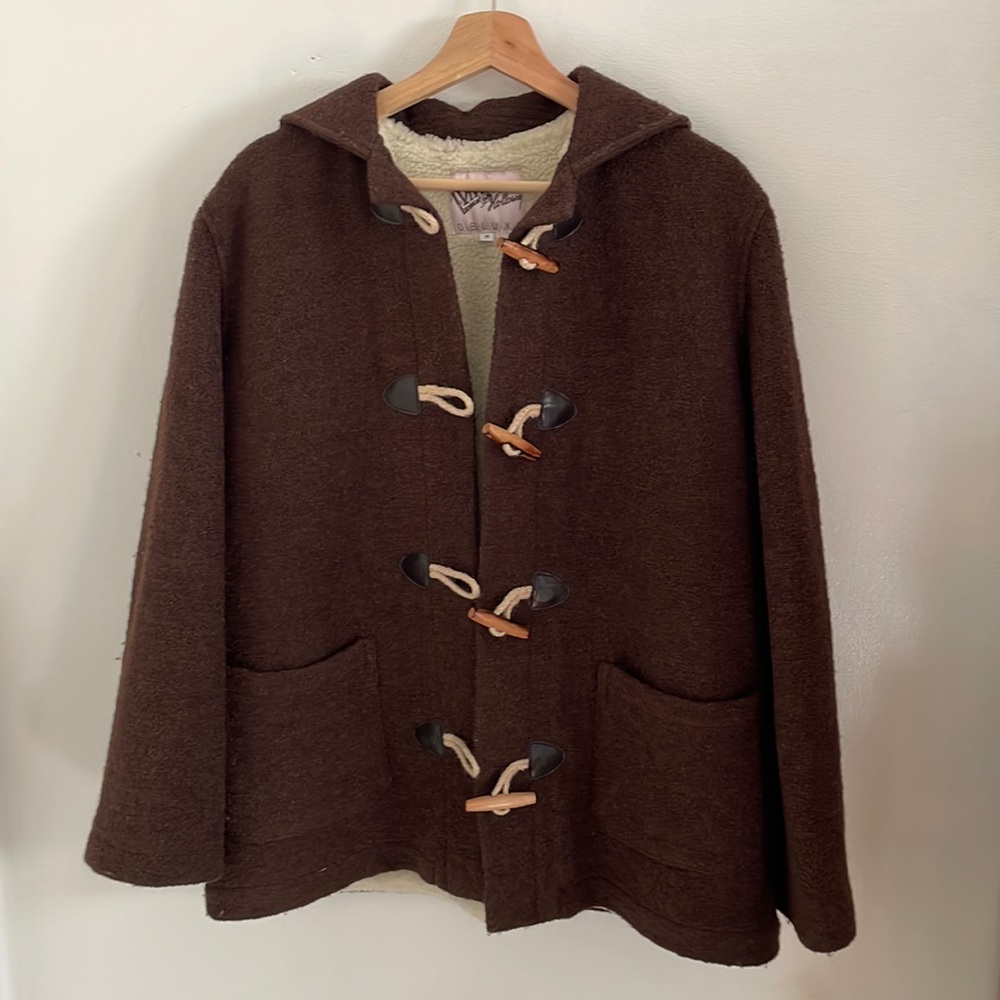 Vivien of Holloway Brown Duffle Coat